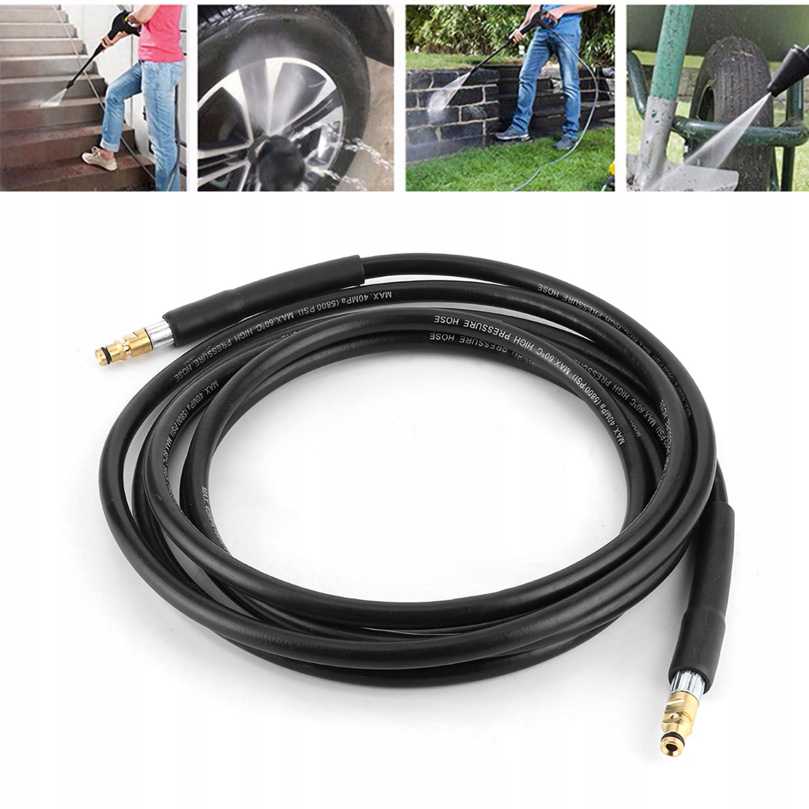 PIPE SEWER CLEANING HOSE 10 m FOR KARcher K2 WASHERS Brand no brand