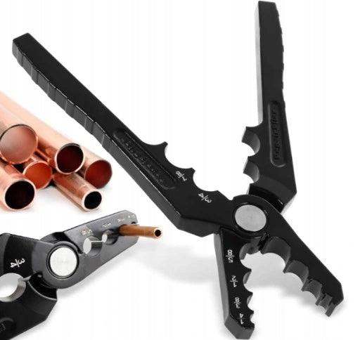 PIPE STRAIGHTENING PLIERS 6 HOLES 1/4-7/8 INCH FOR COPPER PIPE