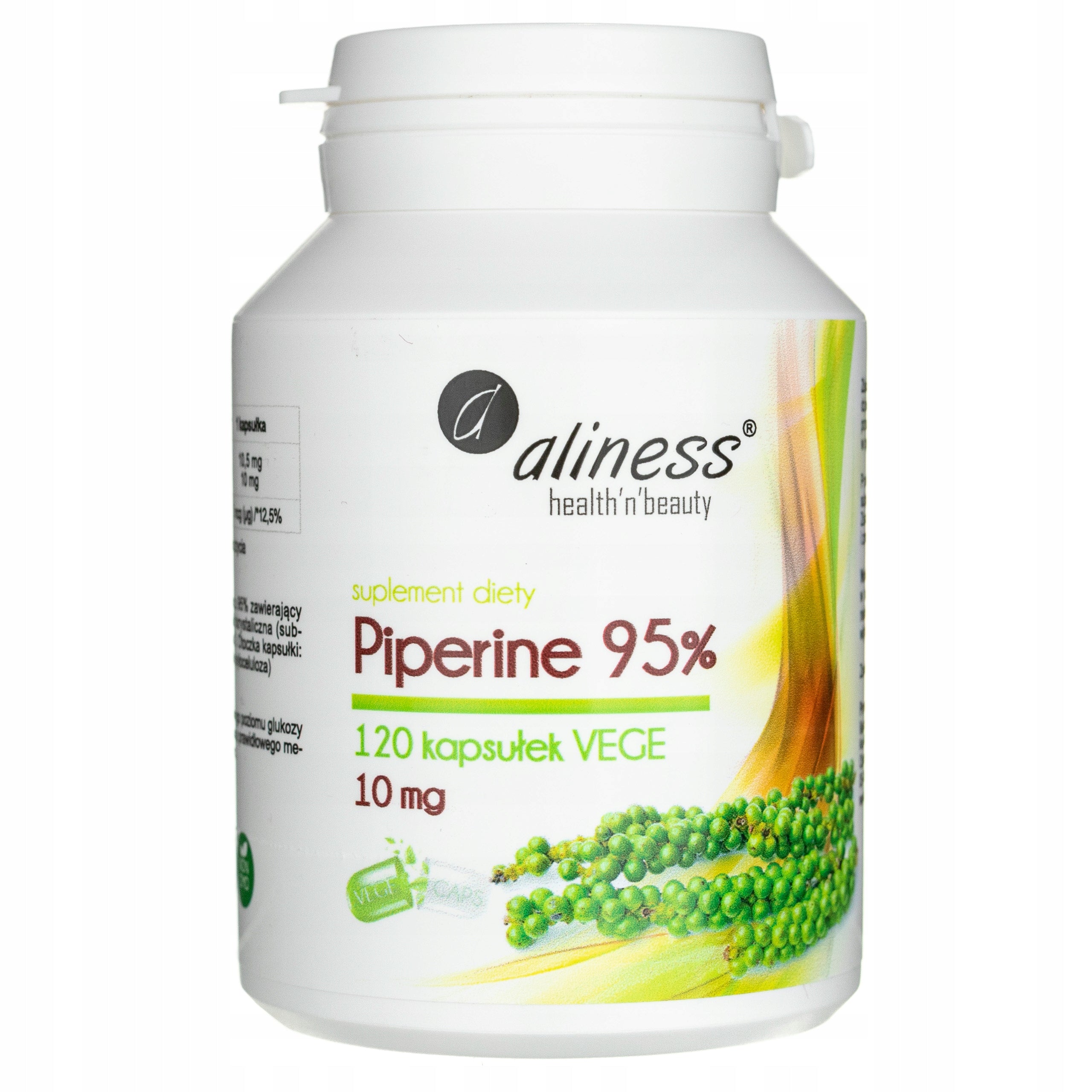 PIPERINE 95% EXTRACT ALINESS PIPERINE 120 KAP