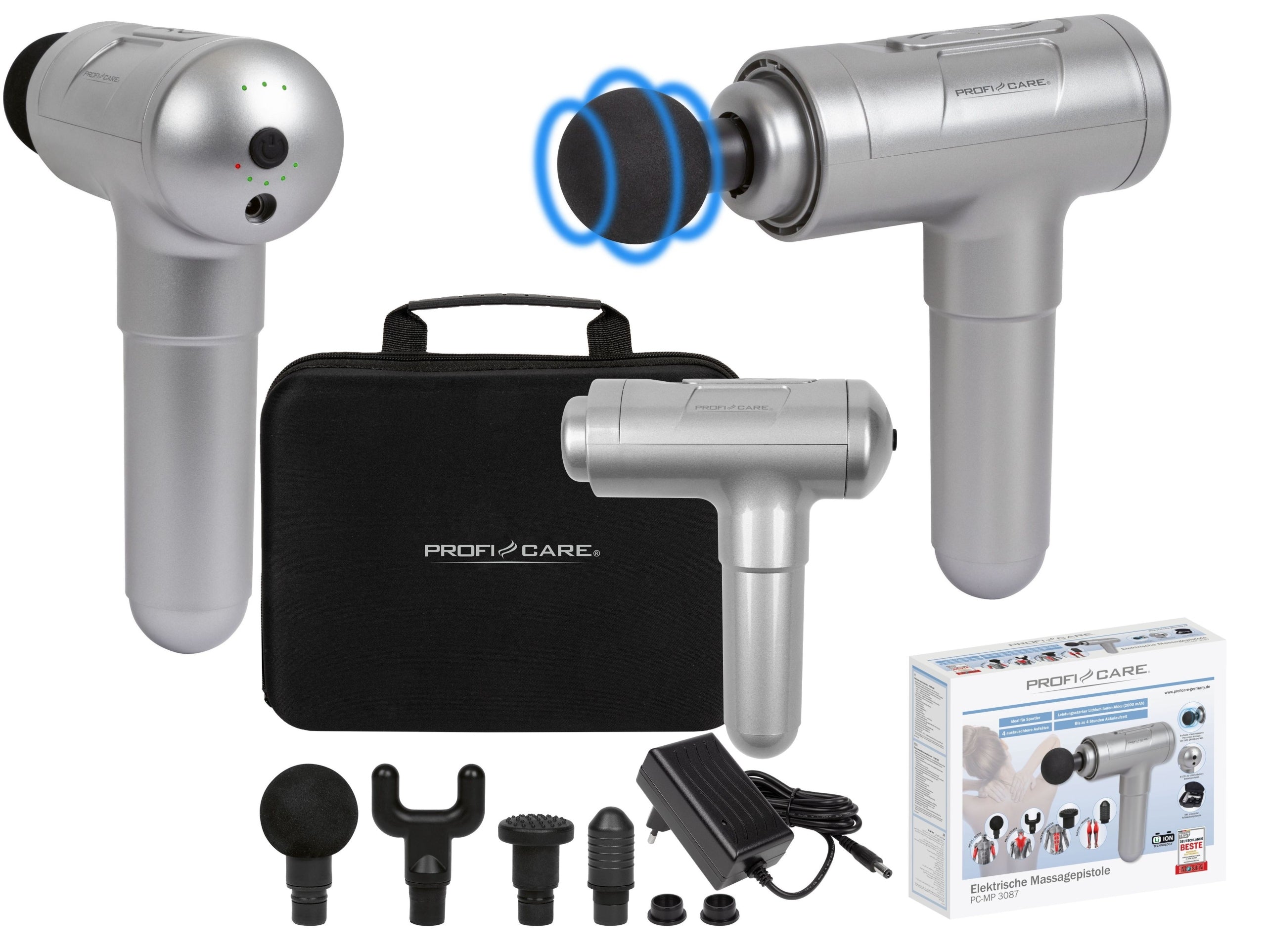 PISTOL VIBRATING BODY MASSAGER PROFICARE