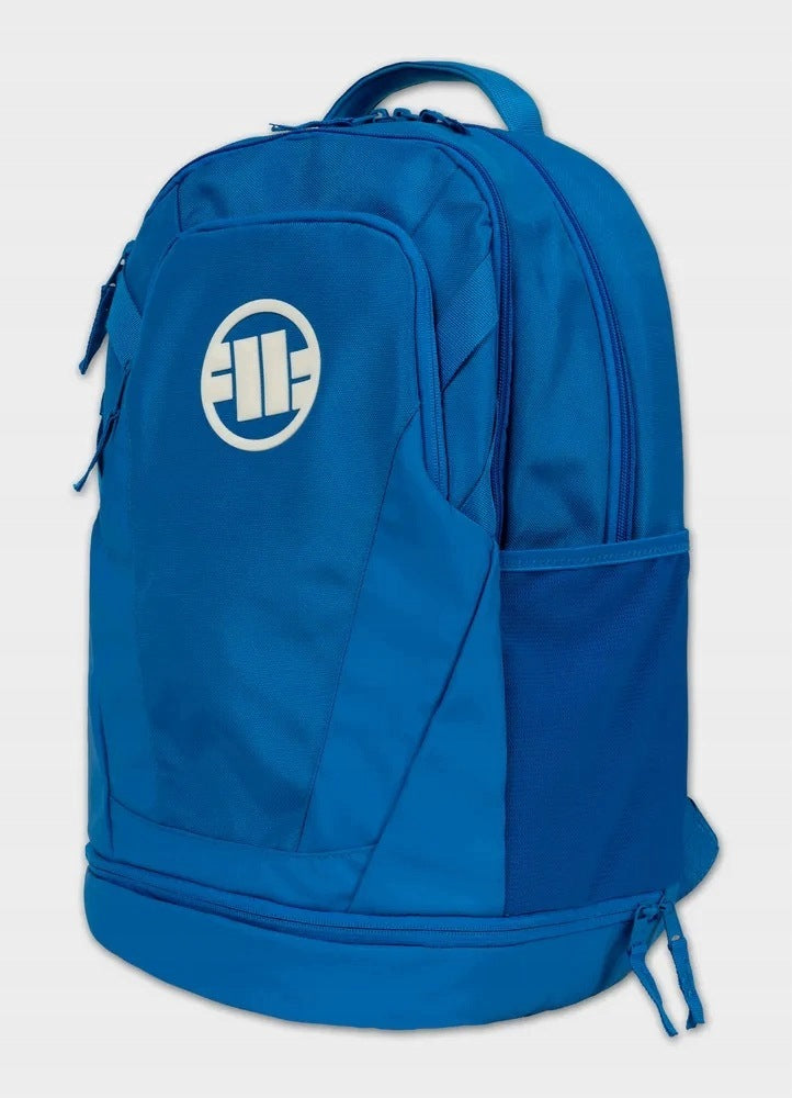 PIT BULL PITBULL CITY BACKPACK UNIVERSAL SPORTS ATHLETIC LOGO BLUE Brand Pitbull