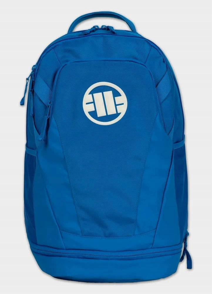 PIT BULL PITBULL CITY BACKPACK UNIVERSAL SPORTS ATHLETIC LOGO BLUE