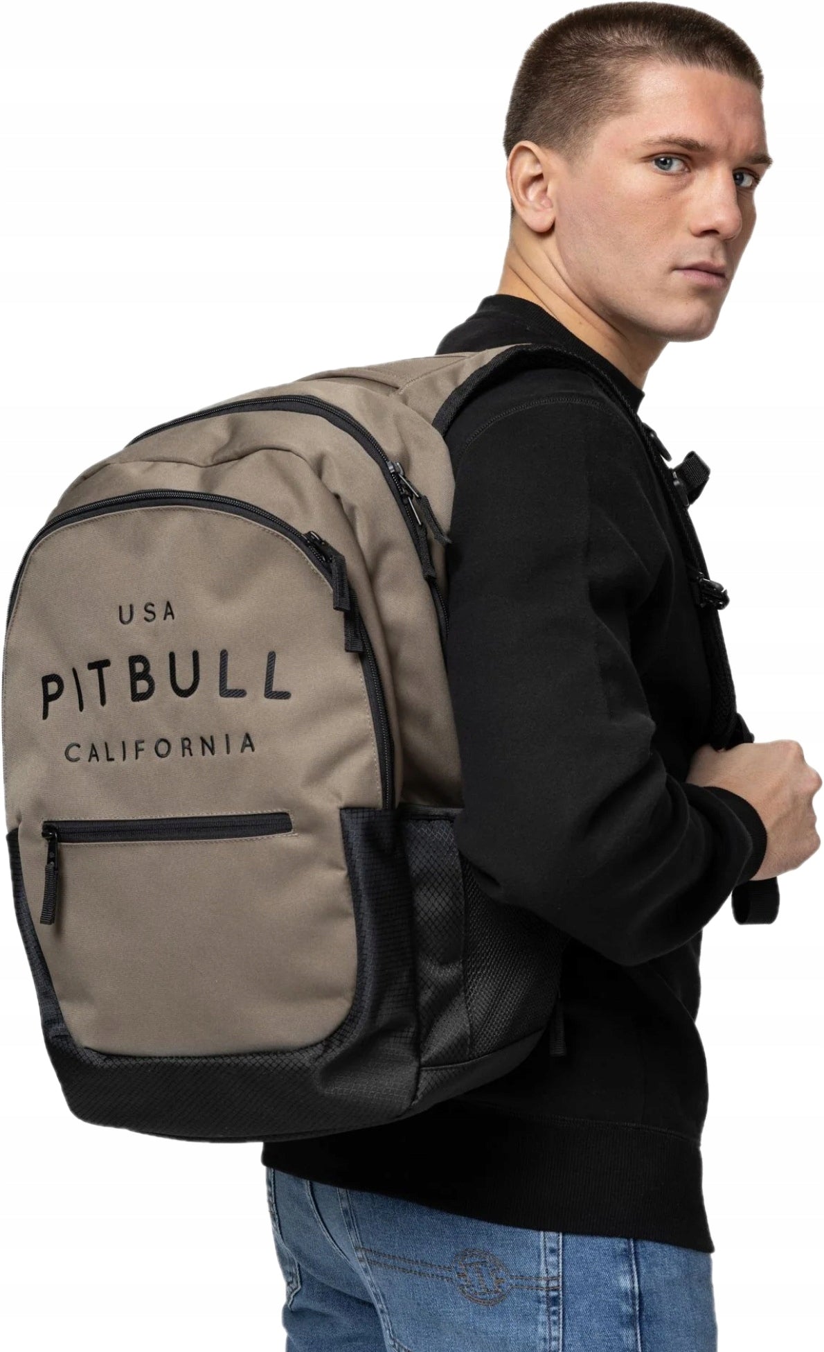 PITBULL WEST COAST BACKPACK CONCORDII USA CAL BROWN TAUPE 35X16,5X52 CM Manufacturer code 9150058700