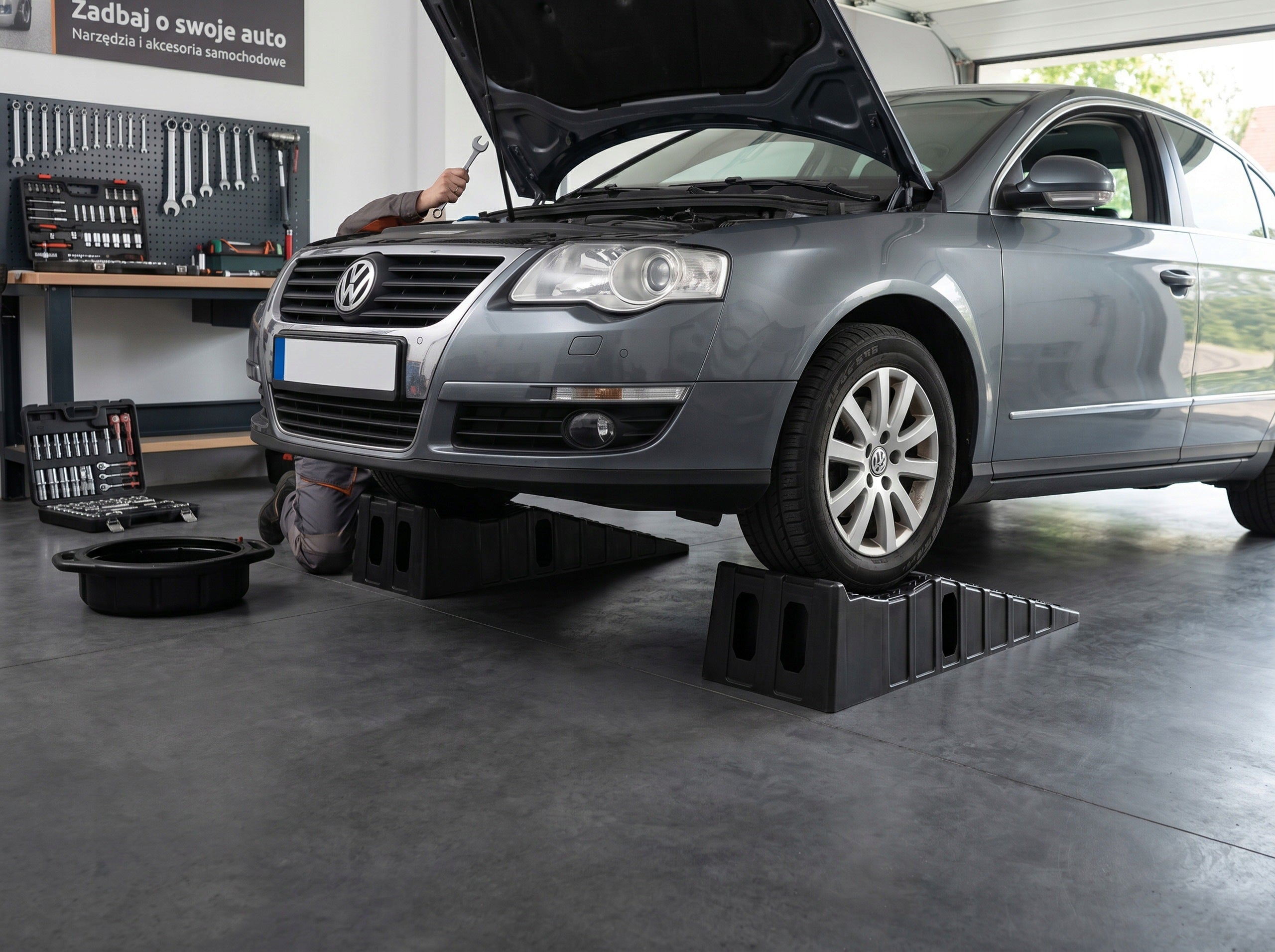 PITSTOP RAMP SET OF 2 PIECES UP TO 5 TONS WORKSHOP FOR CARS Brand Gockowiak