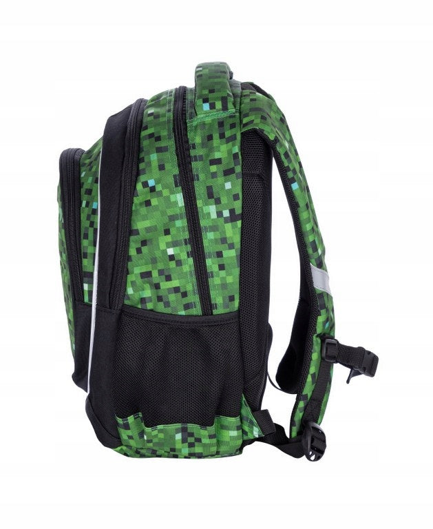 PIXELE SCHOOL BACKPACK SATCHEL for boy, fan of the game class 1-3 5102 Manufacturer code 502022099