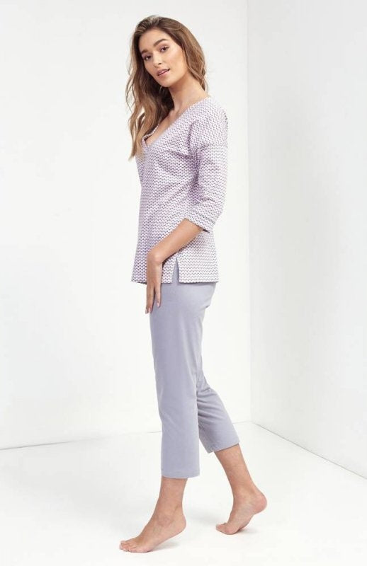 Pyjama für Damen, grau 