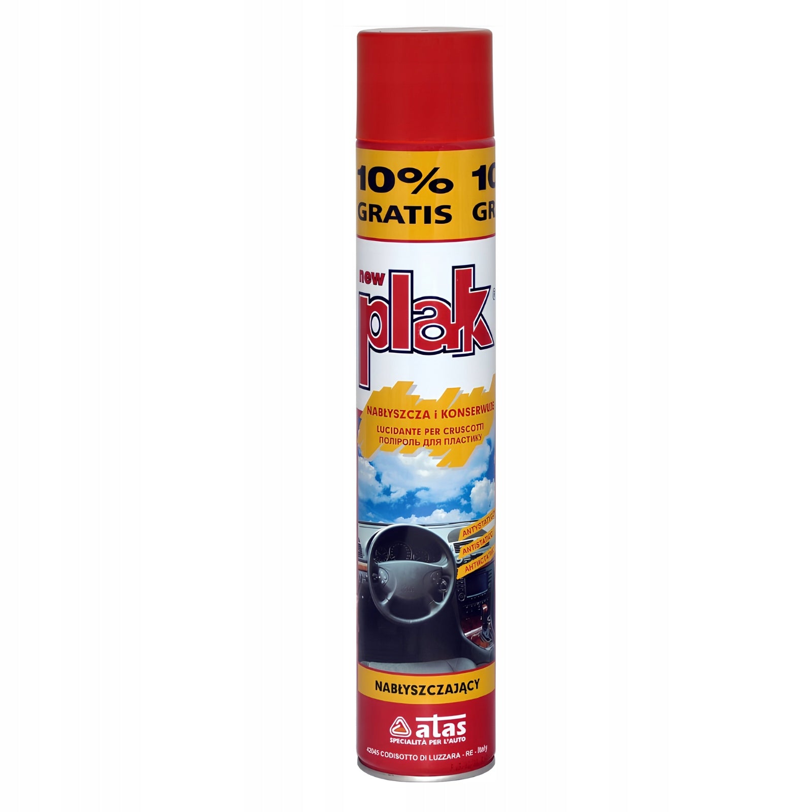 PLAK COCKPIT CLEANER 750 ml SHINY STRAWBERRY