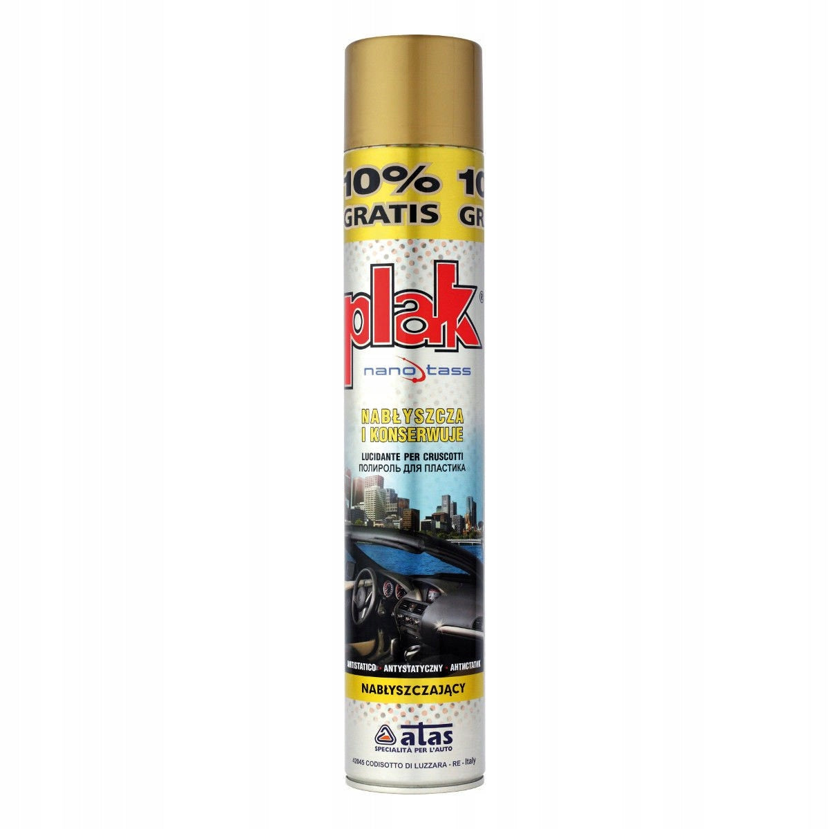 PLAK NANOTASS POLISHING FOR COCKPIT 750ml Manufacturer Atas