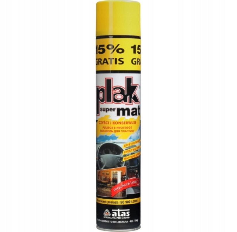 PLAK PRACTICAL LINE SUPERMAT 500ML PEACH FOR PLASTICS AND COCKPIT