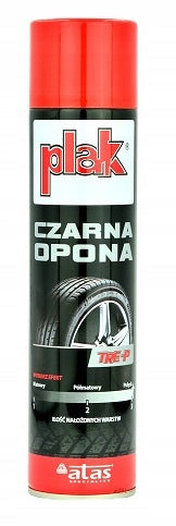 PLAK TRE-P BLACK TYRE 400ML Manufacturer Plak