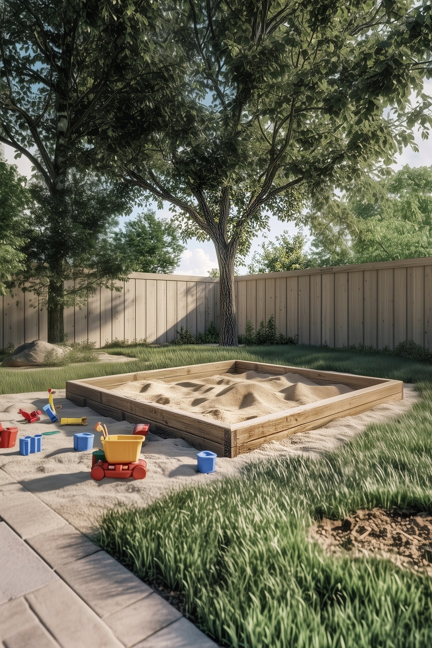 PLANDEKE COVER FOR SANDBOX 1,2x1,2m GREY WATERPROOF STRONG Product width 120 cm