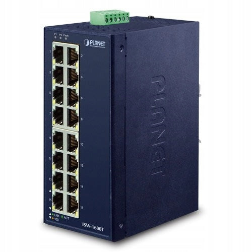 PLANET ISW-1600T Fast Ethernet network links