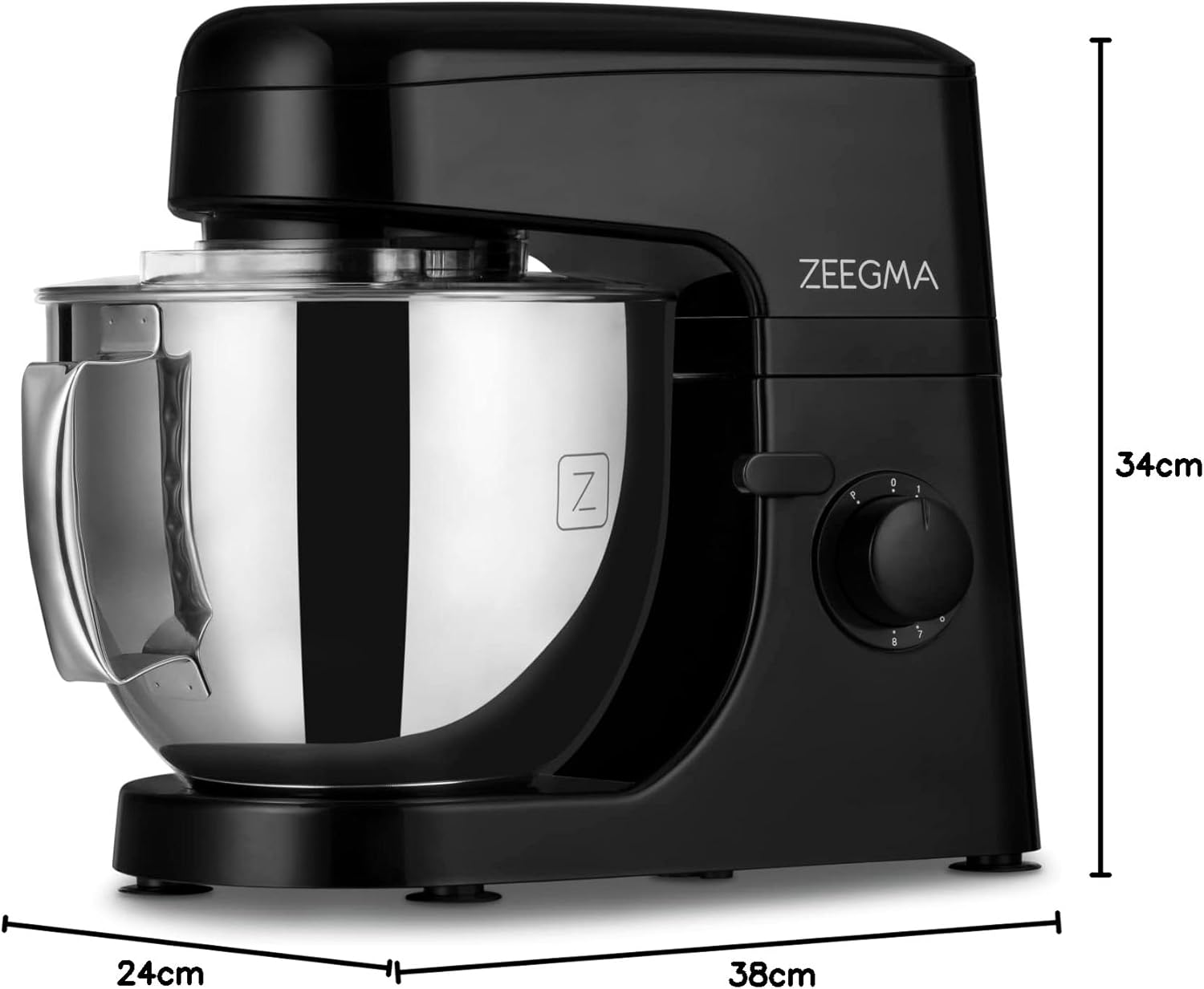 PLANETARY FOOD PROCESSOR 1800W BOWL 5L 8 GEARS TOUCH PANEL Brand no brand