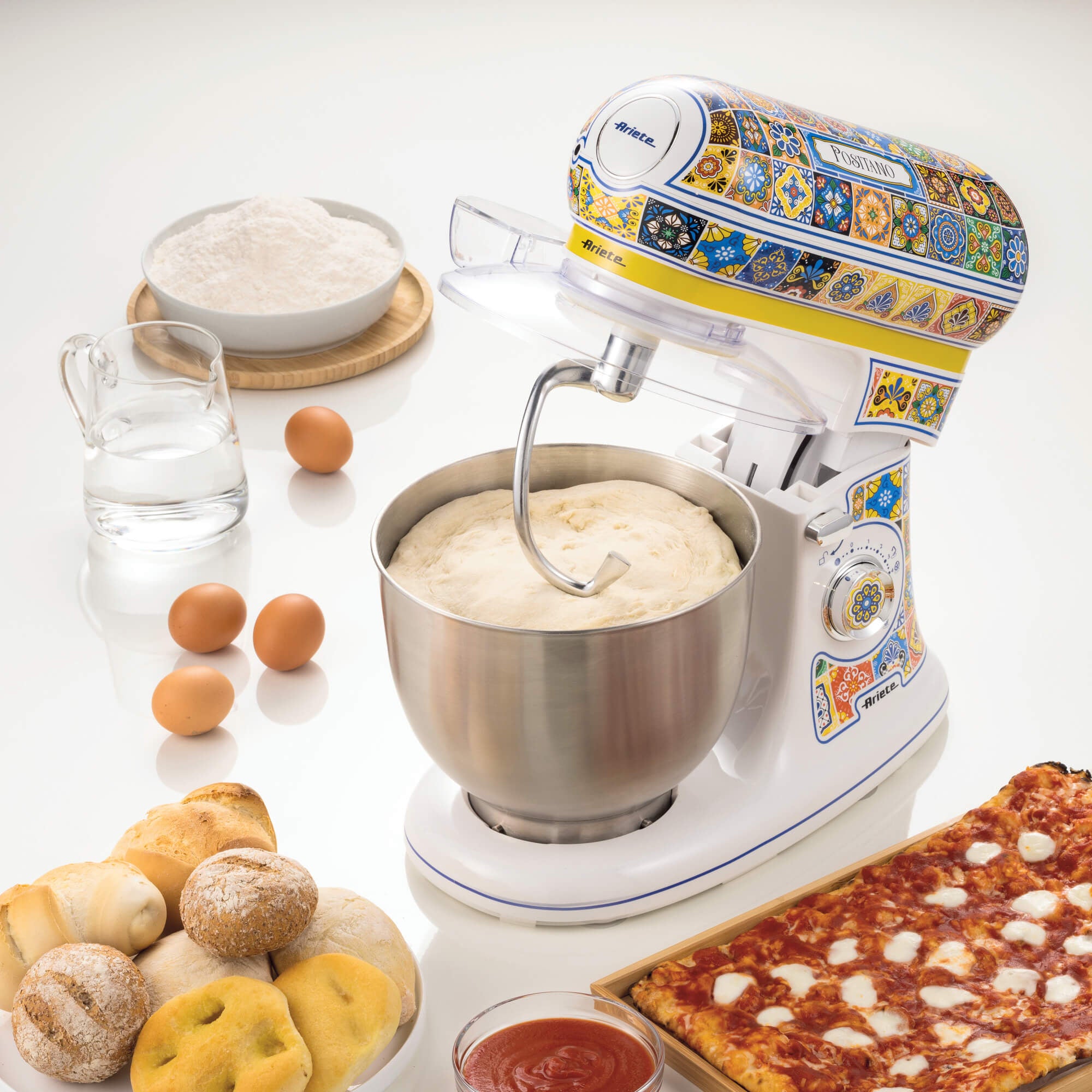 PLANETARY FOOD PROCESSOR ARIETE 1588 POSITANO 1200 W Brand Ariete