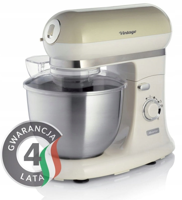 PLANETARY FOOD PROCESSOR Ariete 1588/03 2400W Beige + ACCESSORIES + EBOOK!