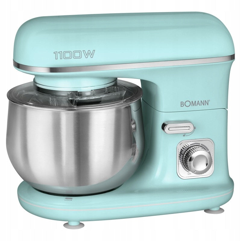 PLANETARY FOOD PROCESSOR BLENDER KNEADER MIXER 3 TIPS 1100W 5L