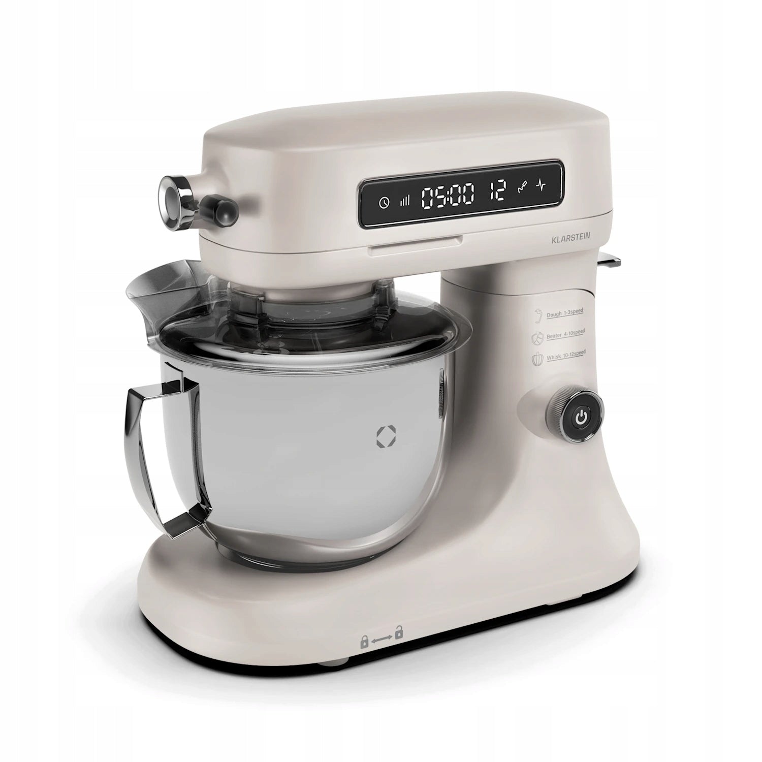 PLANETARY FOOD PROCESSOR KLARSTEIN CHIARA 1600W MULTIFUNCTIONAL BOWL 5L