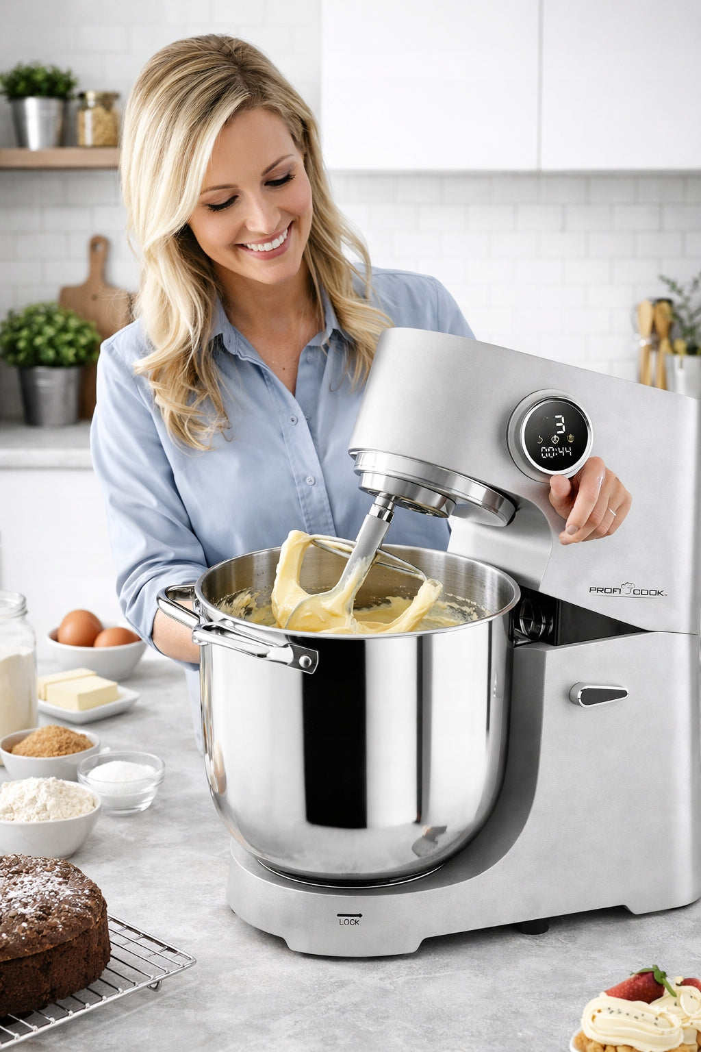 PLANETARY FOOD PROCESSOR Multifunction Mixer Blender Malaxer 2500W 12L Manufacturer code 501254