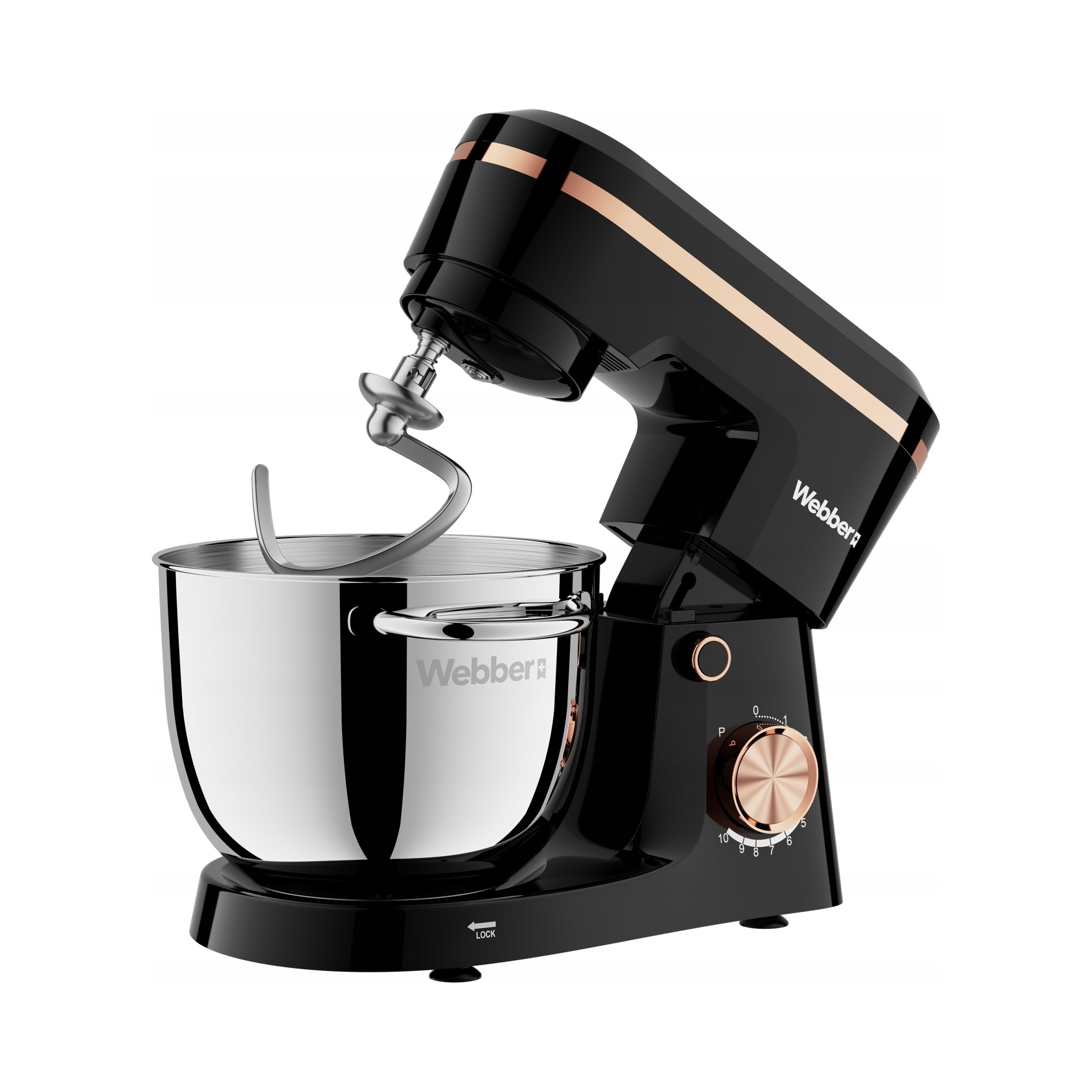 PLANETARY FOOD PROCESSOR WEBBER SM15 MIXER 2000W BOWL 5,2L MULTIFUNCTIONAL Packaging status original