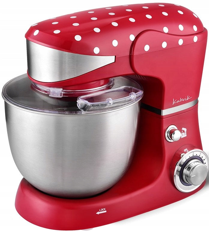 PLANETARY MIXER FOOD PROCESSOR 1000W KALORIK 5L 6 GEARS STIRRER SET Brand Kalorik