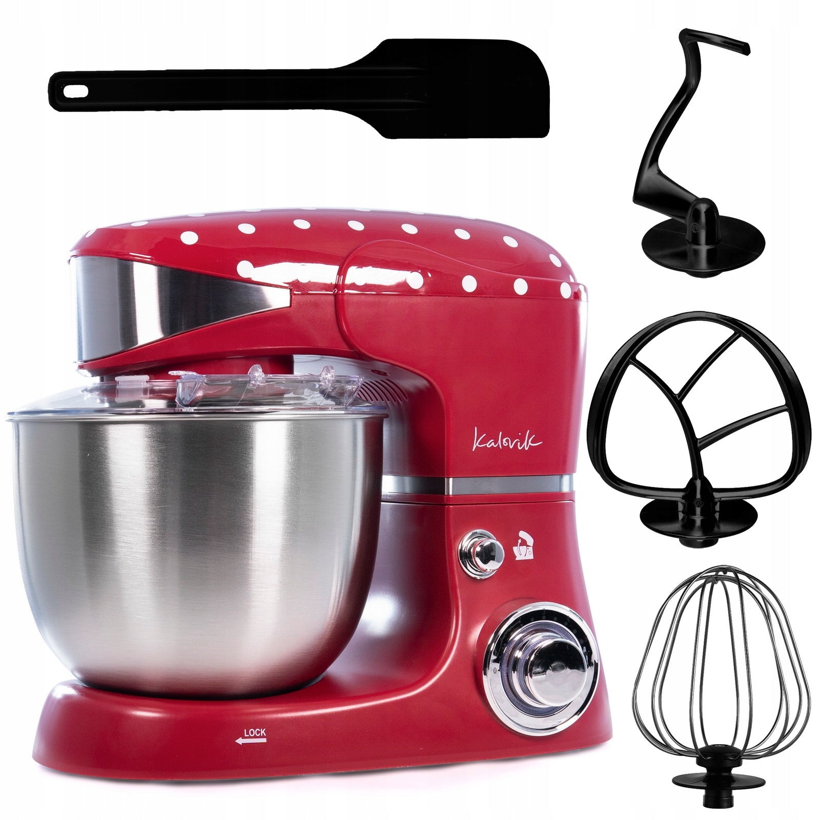 PLANETARY MIXER FOOD PROCESSOR 1000W KALORIK 5L 6 GEARS STIRRER SET Manufacturer code TKG M 3014