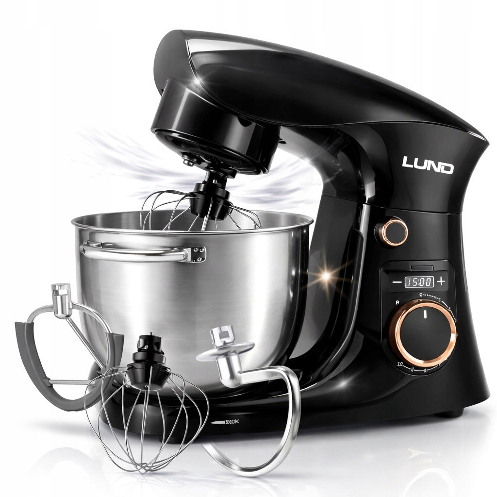 PLANETARY MIXER ROBOT 5L POWER MAX 2500W KNEADING MIXING WHIPPING
