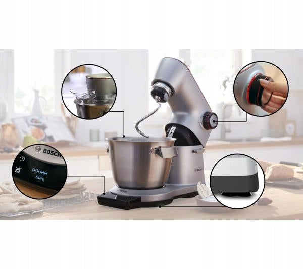 PLANETARY ROBOT BOSCH MUM9BX5S22 5,5L WEIGHT TIMER + ICE CREAM SPRAYER Brand Bosch