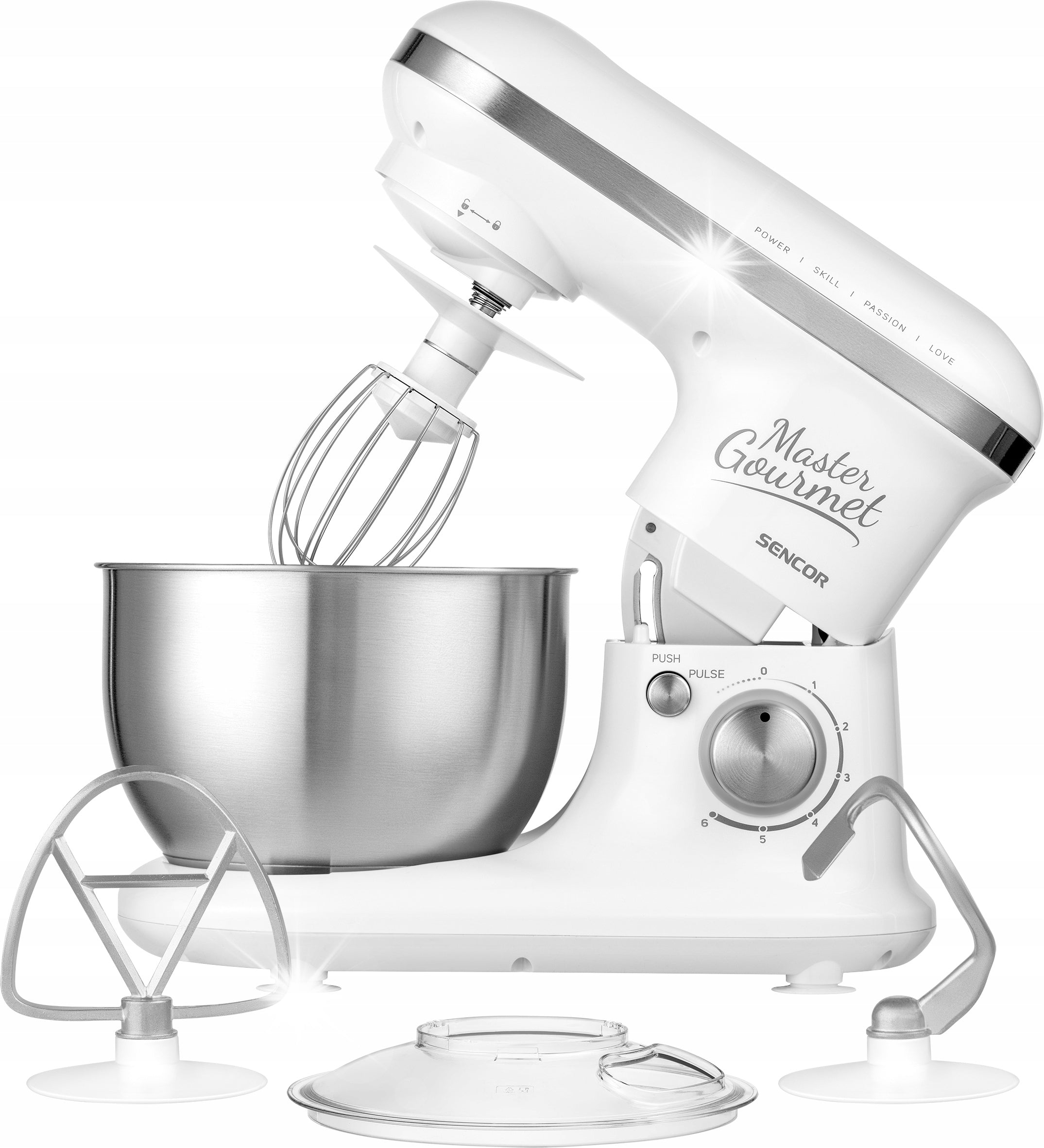 PLANETARY ROBOT STM3620WH 600W 4L SENCOR STAINLESS BOWL