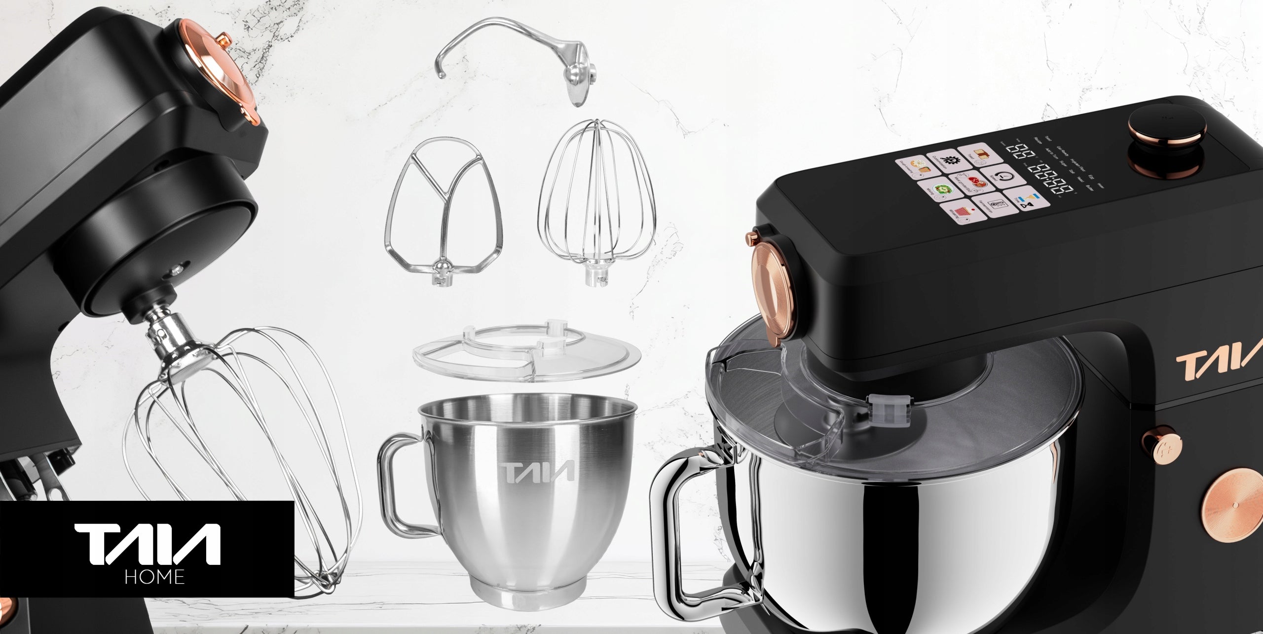 PLANETARY ROBOT TAIA KITCHEN MEXA 2000W BOWL 6,5L LED DISPLAY SET Manufacturer code Robot kuchenny TAIA Kitchen Machine MEXA