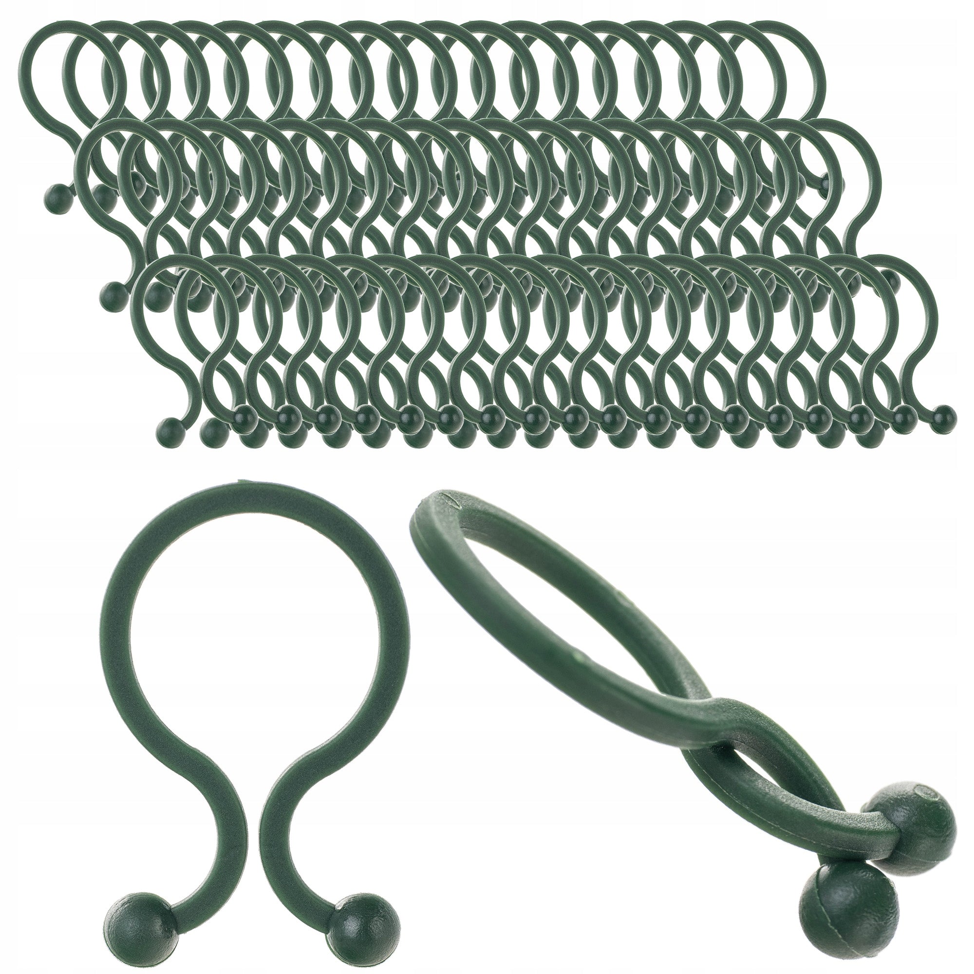 PLANT CLIPS 13mm TOMATO CLIPS FASTENING 50pcs BEANS