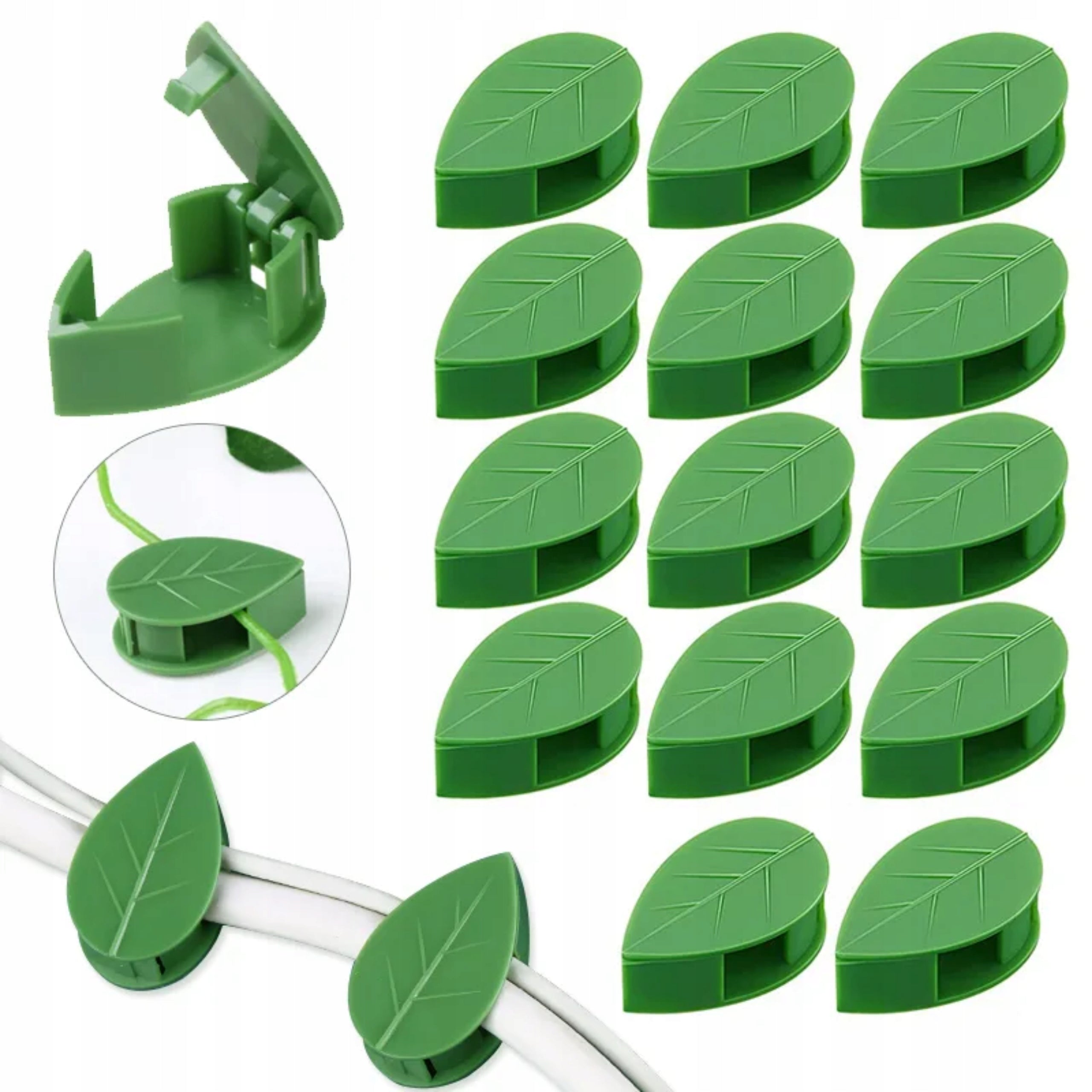 PLANT CLIPS CLAMP SUPPORT LEAVES CLIMBING CABLE STEM CLASP 10PCS Manufacturer code UNP01