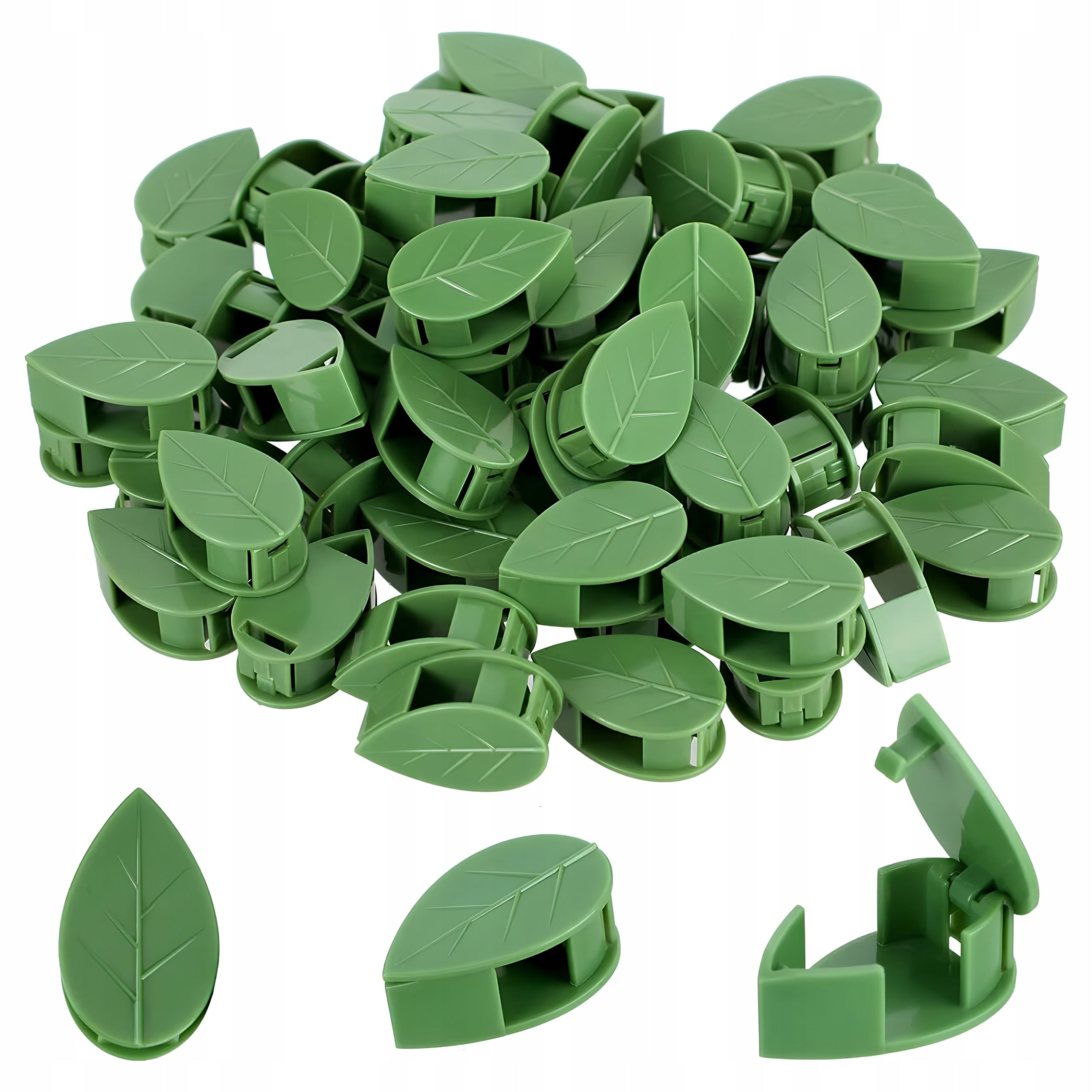 PLANT CLIPS CLIMBING CLASP CABLE HOLDERS SELF ADHESIVE 10 PCS Brand no brand
