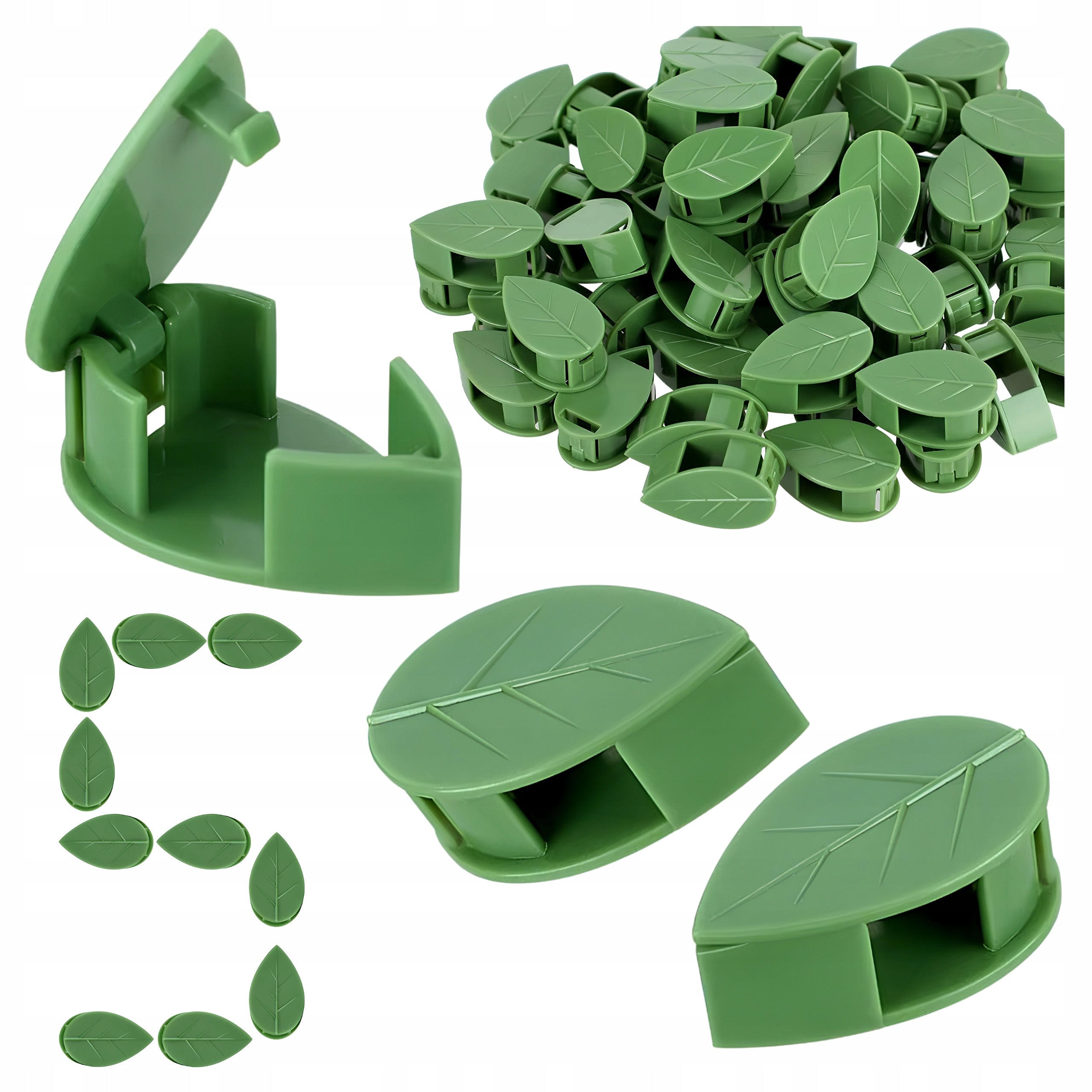 PLANT CLIPS CLIMBING CLASP CABLE HOLDERS SELF ADHESIVE 5 PCS