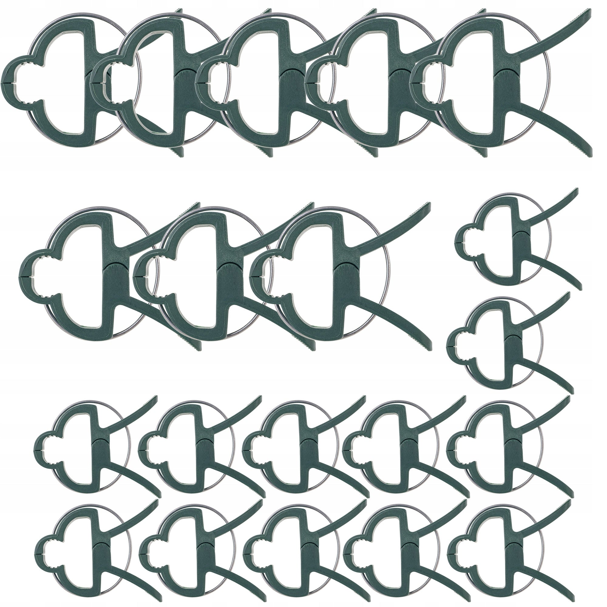 PLANT CLIPS TOMATO SHOTS BEAN STEM MOUNTINGS HOLDER 20x