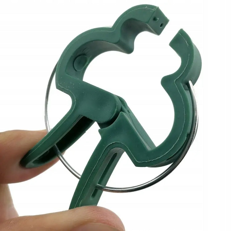 PLANT CLIPS stem clasp holders - 20PCS green TWO SIZES Number of pieces 20 pcs