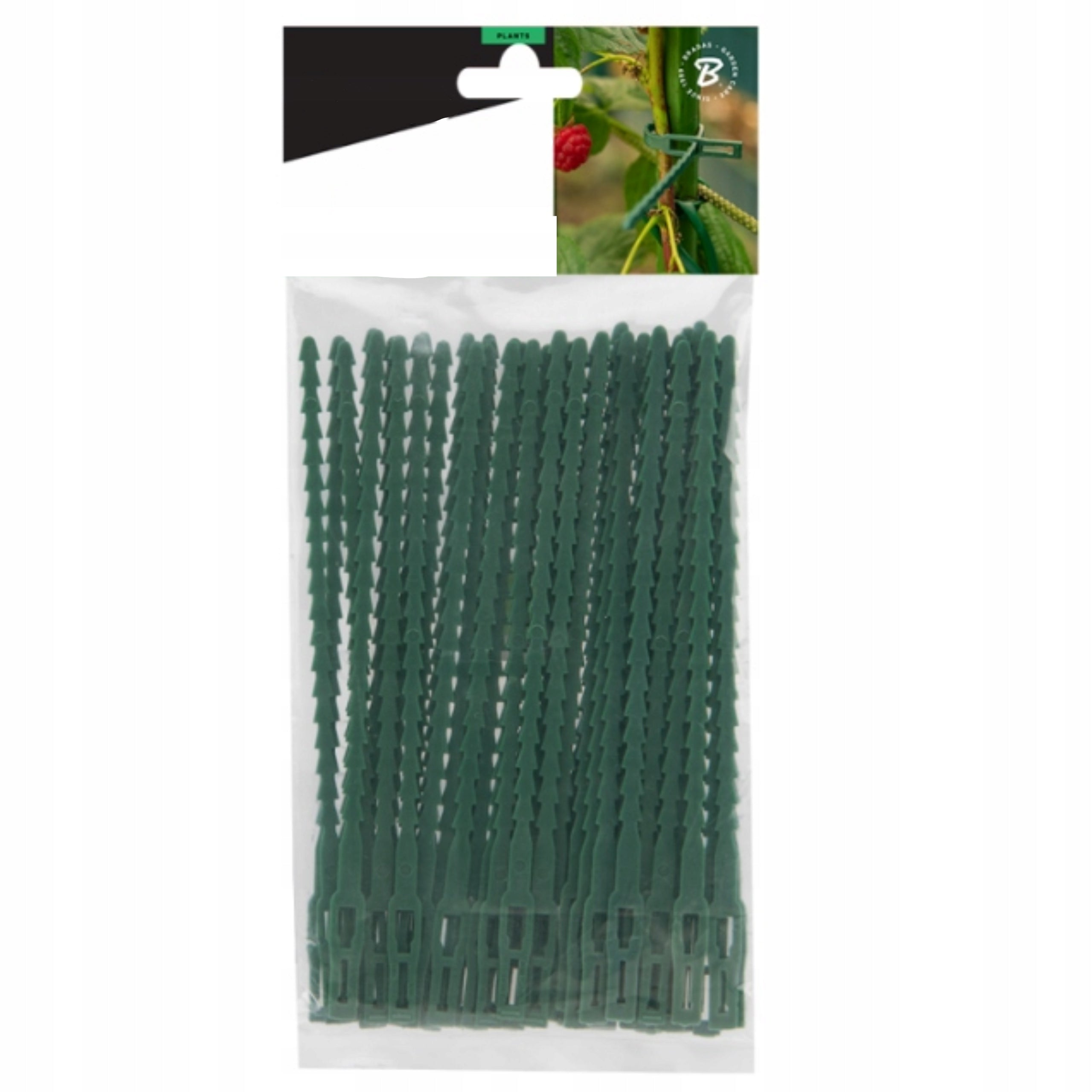 PLANT FASTENING BANDS CLIPS 170mm 50 PCS FLEXIBLE GARDEN Brand no brand