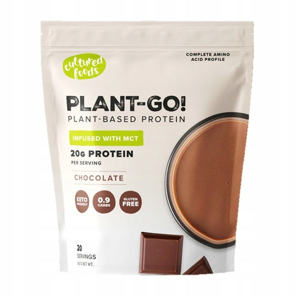 PLANT-GO! Chocolate Flavoured Vegetable Protein with MCT 660 g