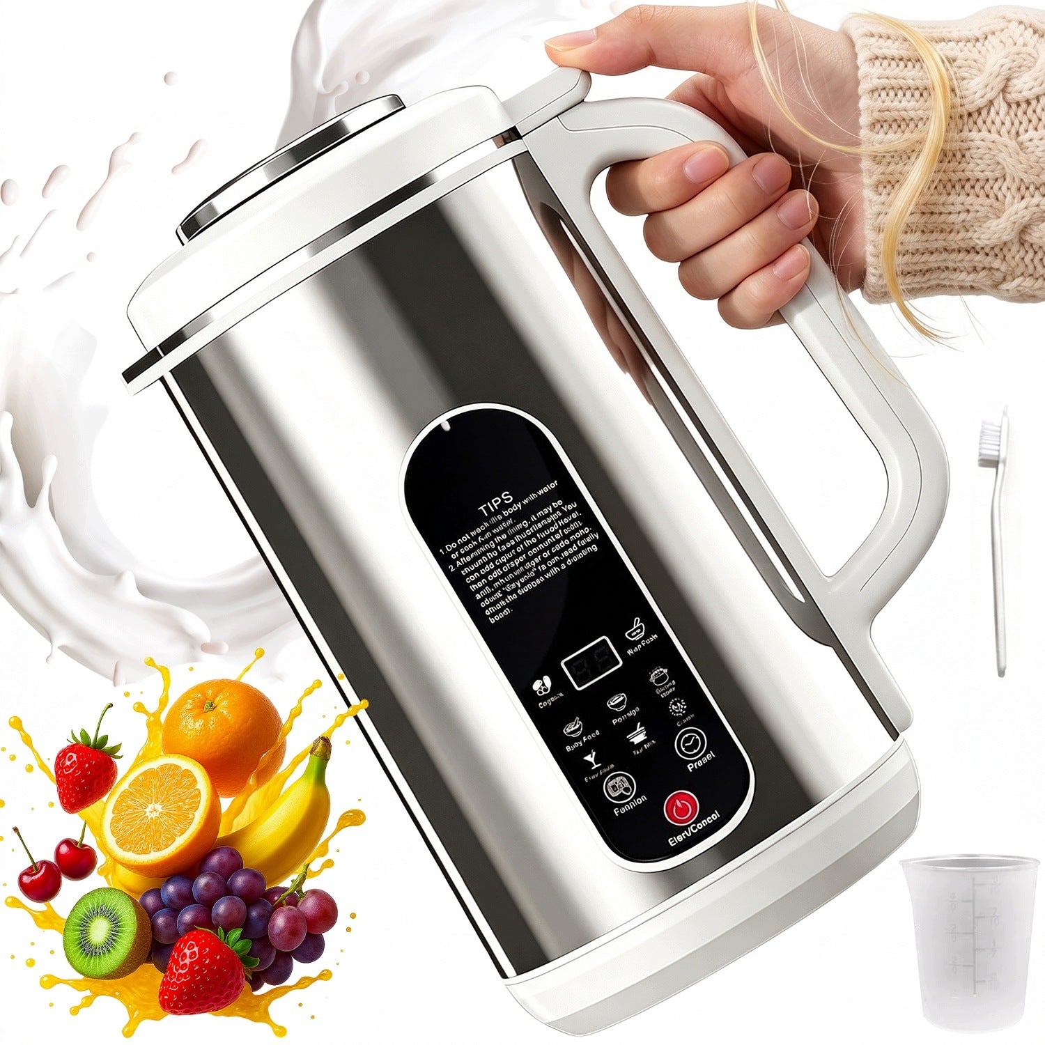 PLANT MILK APPLIANCE 8IN1 SOUP COOKING BLENDER HEATING