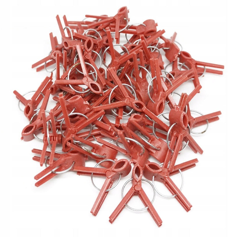 PLANT VACCINATION CLIPS PLASTIC ROUND GARDEN HOLE 100PCS WW Brand no brand