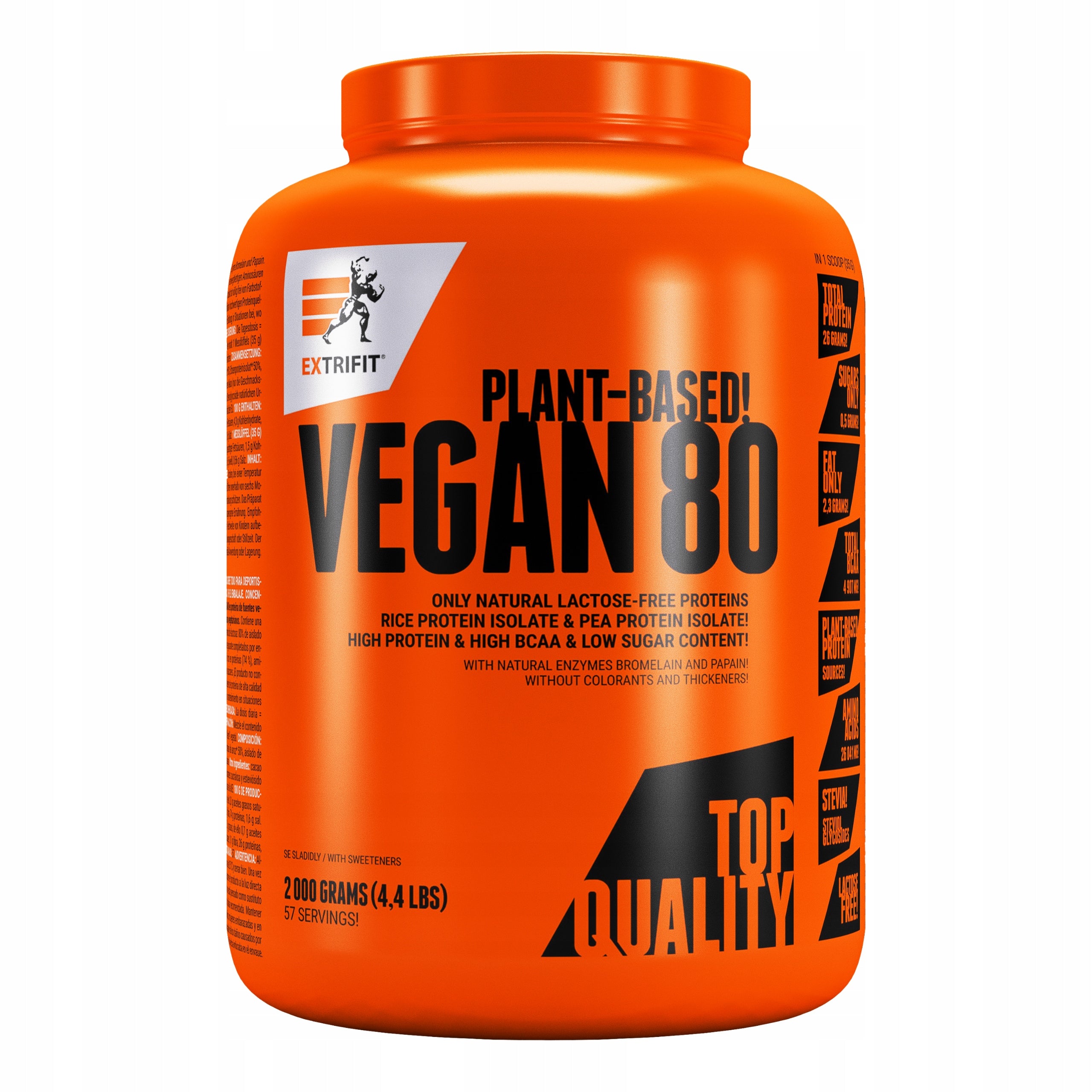 PLANT VEGAN PROTEIN EXTRIFIT VEGAN 80 2000g