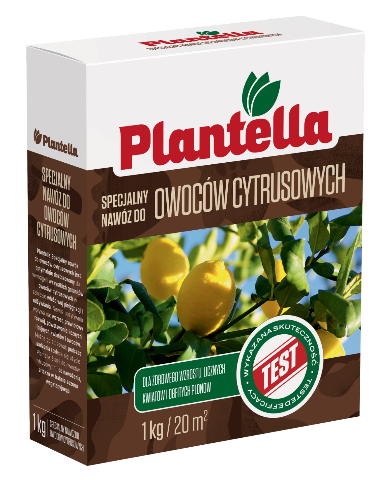 PLANTELLA Citrus fertilizer lemon orange mandarin granules 1kg Packaging status original