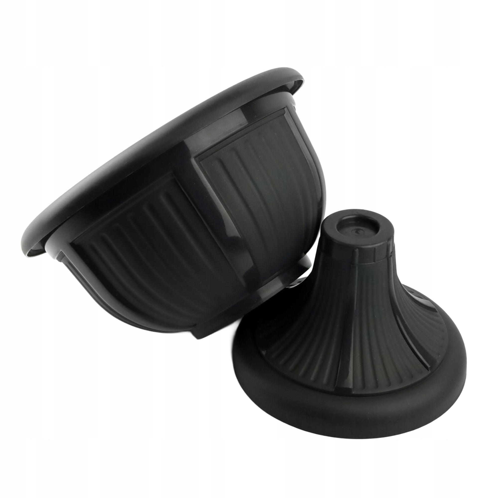 PLANTER COVER ON LEG GAZON 31CM GRAPHITE ANTHRACITE SOLID DURABLE Material synthetic material