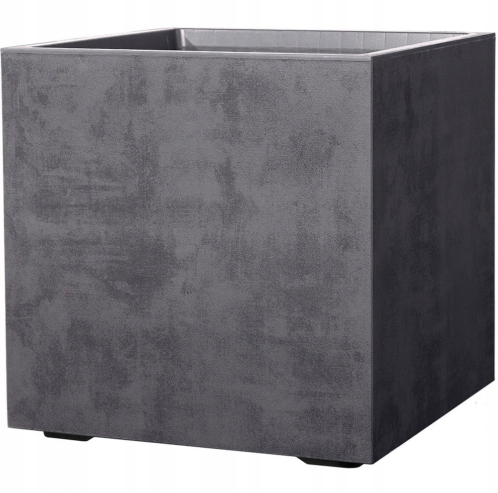 PLANTER DEROMA MILLENNIUM ON WHEELS LARGE FLOWER POT SQUARE ANTHRACITE 49cm EAN (GTIN) 191942023698