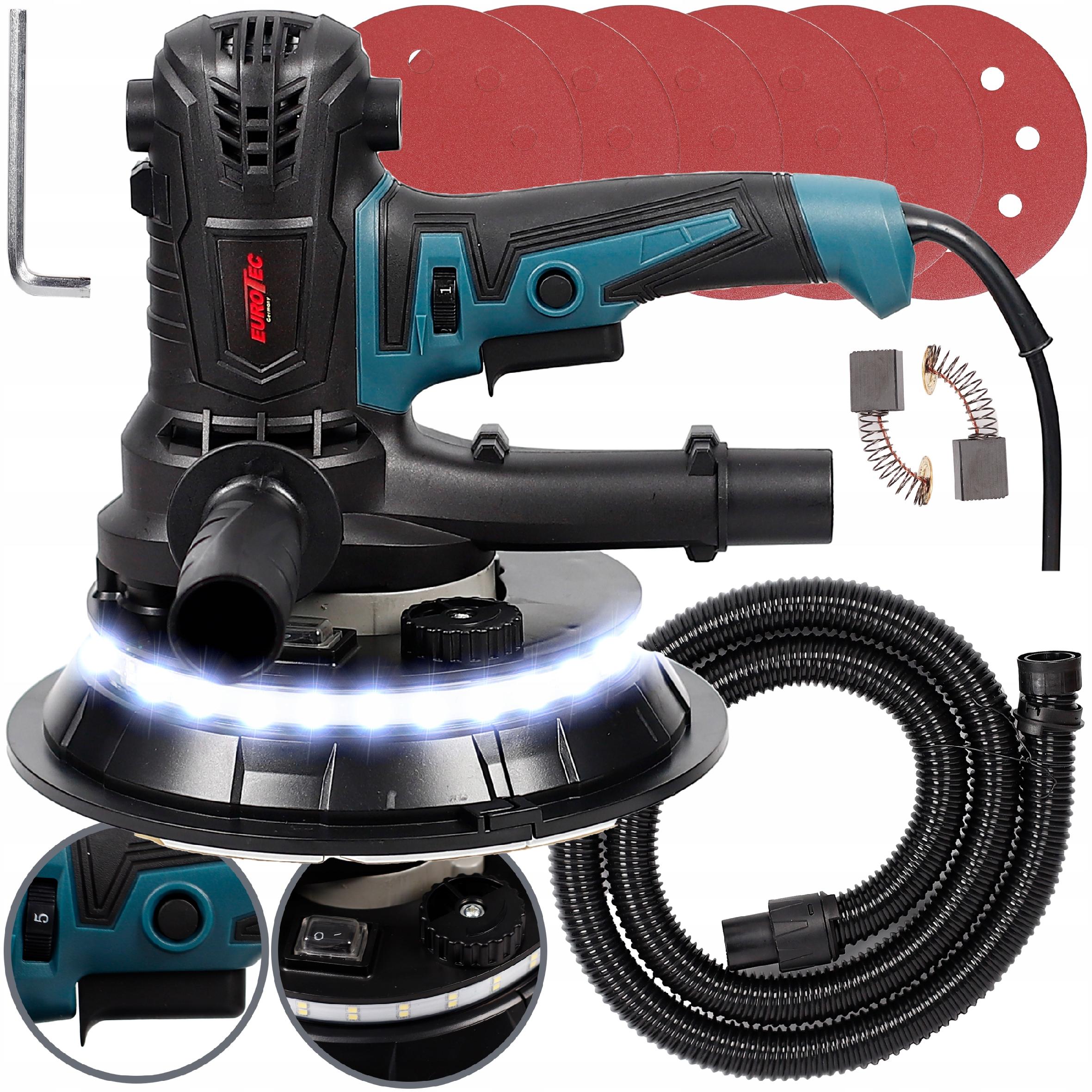 PLASTER GYPSUM SANDER WALL PLASTER Dual LED SELF-PRIMING