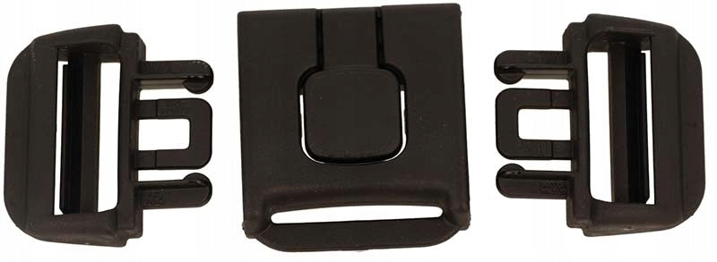 PLASTIC BUCKLE 25mm 3 Point Clasp T Strap DuraFlex Backpack Packaging status original