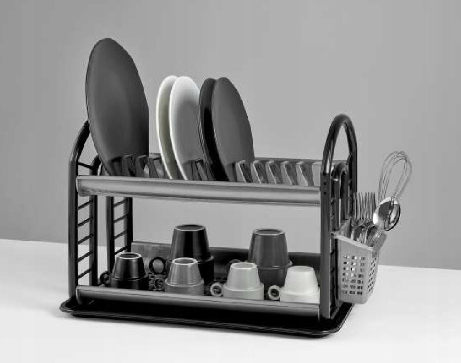 PLASTIC DOUBLE-DECKER DISH DRYER 07201 Manufacturer code 8696287072018