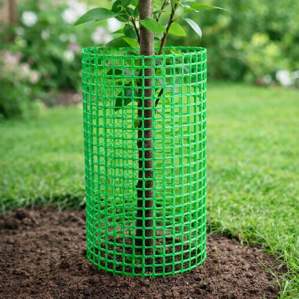 PLASTIC FENCE MESH PVC CONSTRUCTION DISCOUNT REINFORCED 1,5x50m Length 50 m