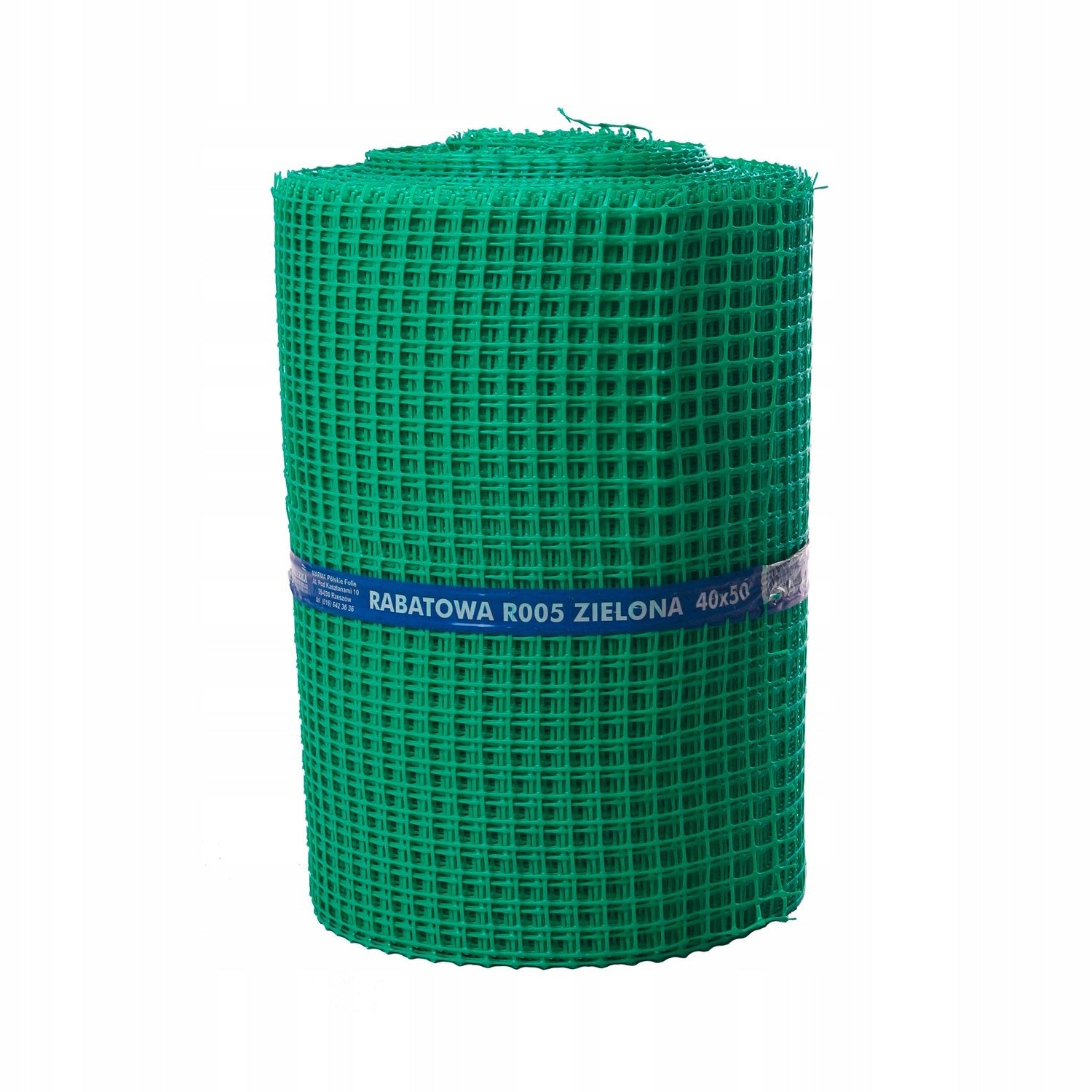 PLASTIC FENCE MESH PVC CONSTRUCTION DISCOUNT REINFORCED 1,5x50m Manufacturer code Siatka 1,5m x 50m - typ B 4 zielona