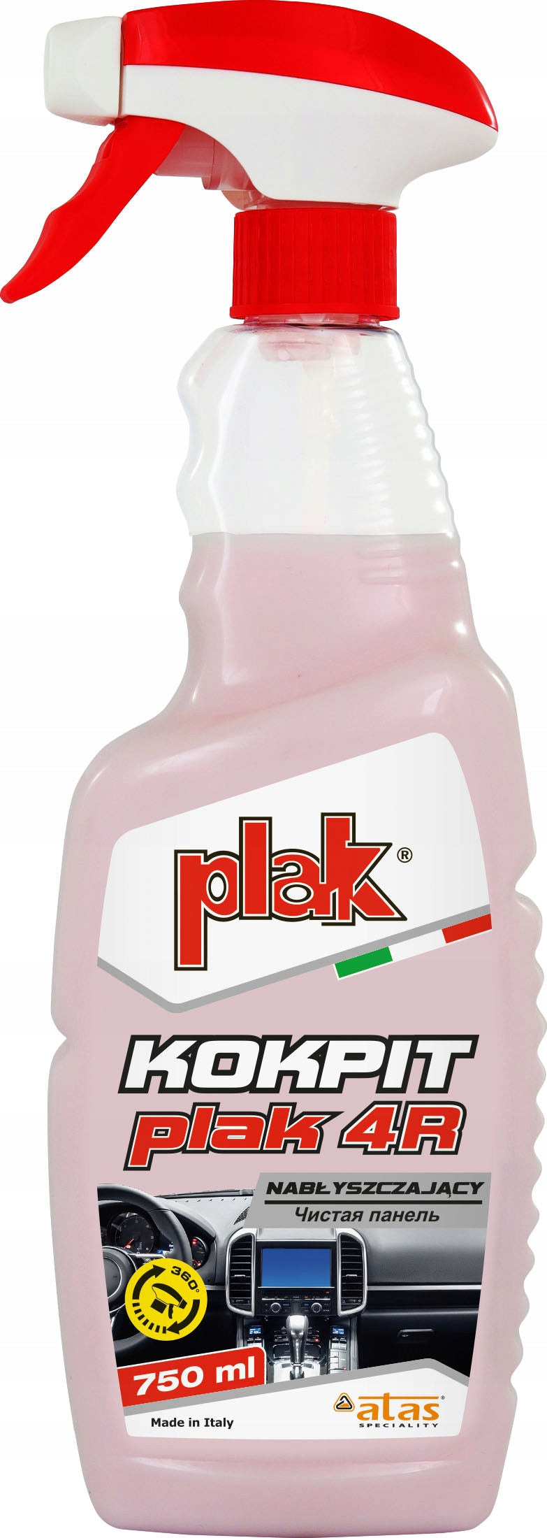 PLASTIC PLAAK 4R 750ML POLISHING