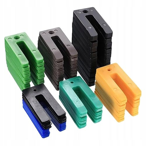 PLASTIC SPACERS DIFFERENT THICKNESSES FOR MOUNTING SET OF 40 PCS. Brand no brand
